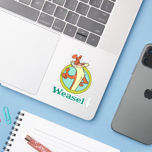 Weasel Thumbs Up Character Graphic