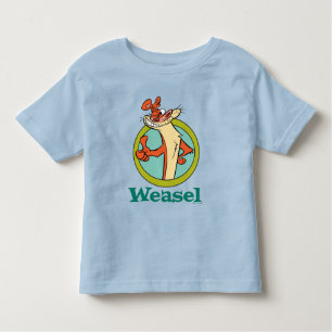 Weasel Thumbs Up Character Graphic Toddler T-Shirt