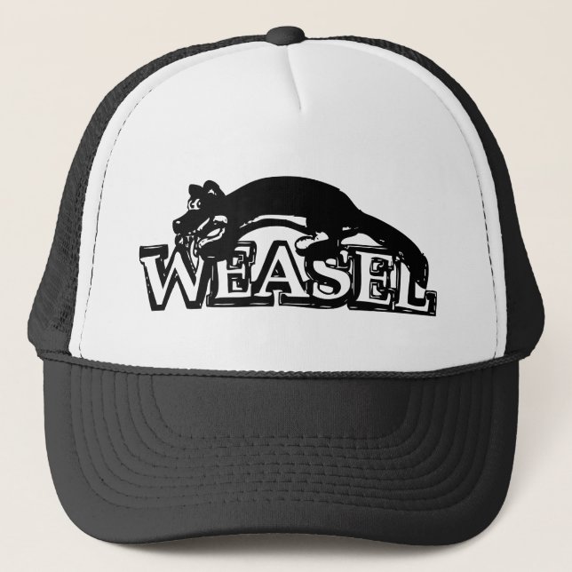 Weasel Trucker Hat (Front)