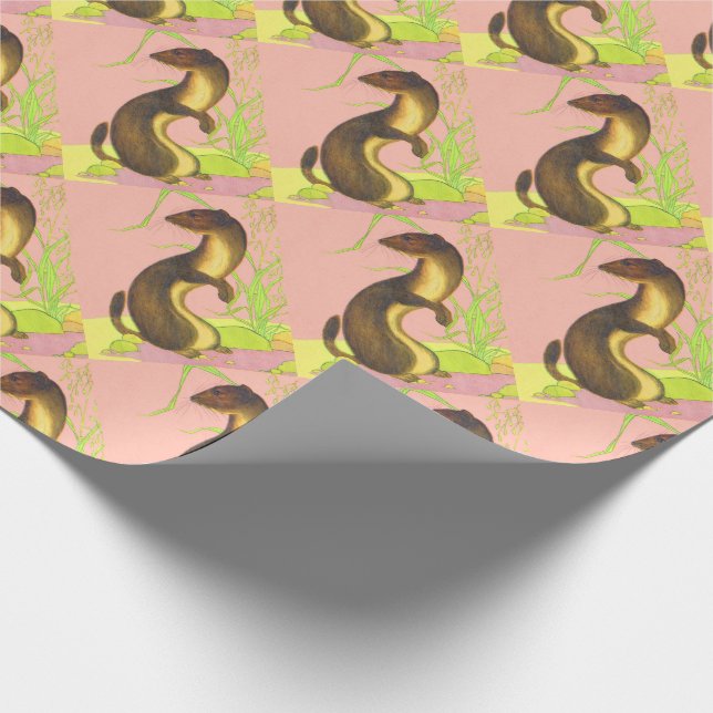 weasel wrapping paper (Corner)