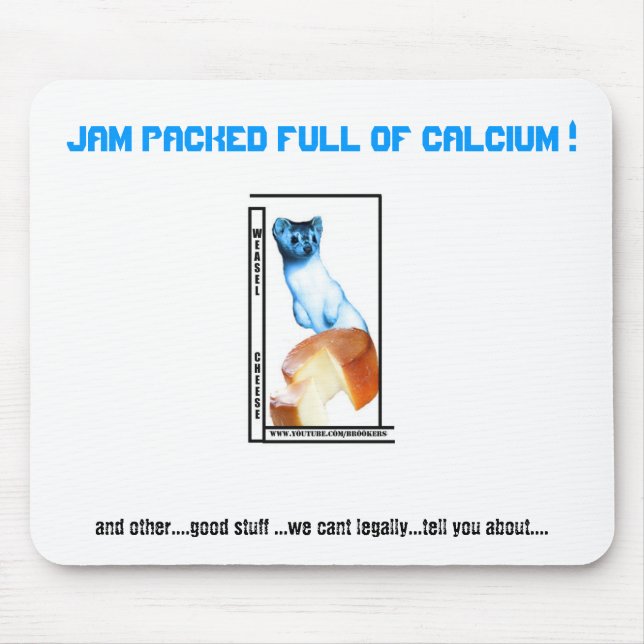 WeaselCheese Mousepad (Front)