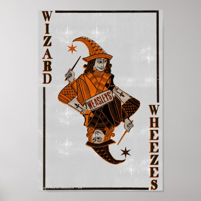 Weasleys' Card Back Poster (Front)