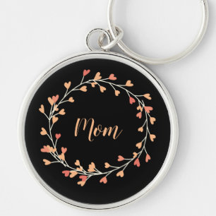 Weath of Hearts  with Mum Keychain