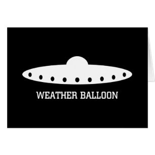 Weather Balloon UFO