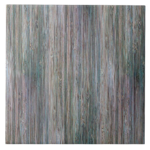 Weather-beaten Bamboo Wood Grain Look Ceramic Tile