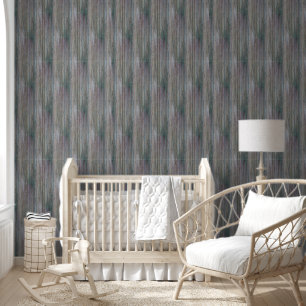 Weather-beaten Bamboo Wood Grain Look Wallpaper
