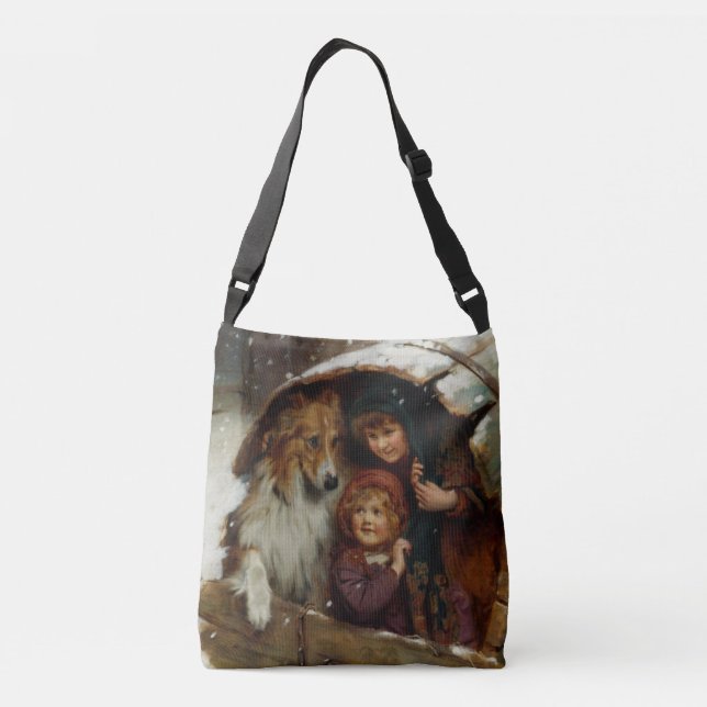 Weather-bound by Arthur John Elsley Crossbody Bag (Back)