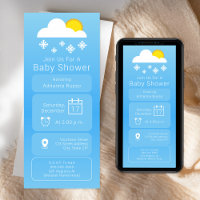 Weather Forecast App Snow Neutral Baby Shower