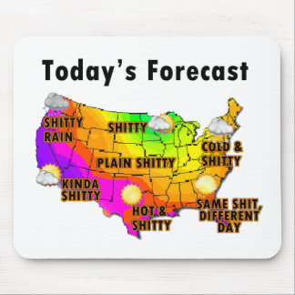 Weather Forecast Mouse Pad