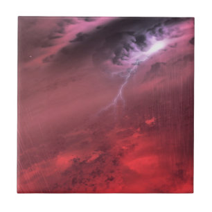 Weather On A Brown Dwarf Star. Ceramic Tile