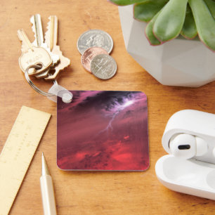 Weather On A Brown Dwarf Star. Key Ring