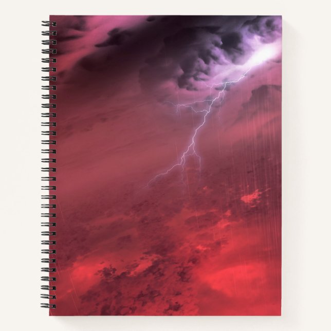 Weather On A Brown Dwarf Star. Notebook (Front)