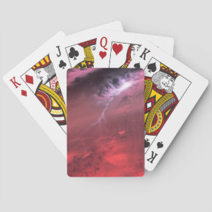 Weather On A Brown Dwarf Star. Playing Cards
