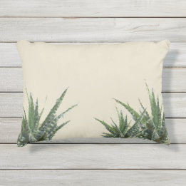 Weather resistant outdoor accent pillow Geometric