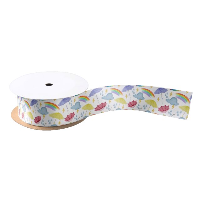 Weather Ribbon Satin Ribbon (Spool)