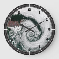 Weather Spiral Large Clock