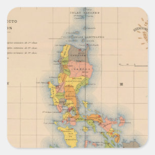 Weather Stations Seismic No 5 Square Sticker