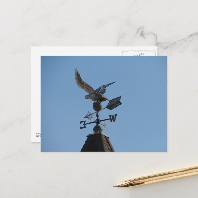 Weather Vain Postcard (Front/Back In Situ)