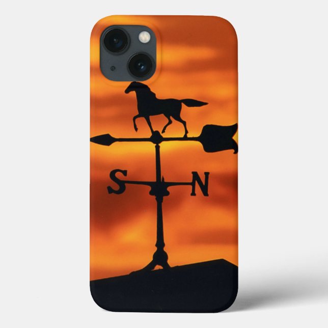 Weather Vane at Sunset Case-Mate iPhone Case (Back)