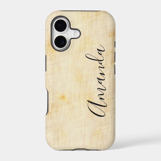 Weathered Background Script Text (Back)
