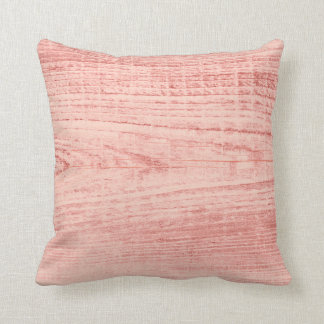 Weathered Board In Peach Cushion