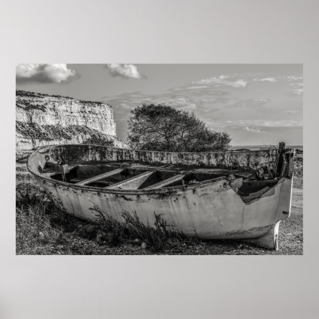 weathered boat poster (Front)