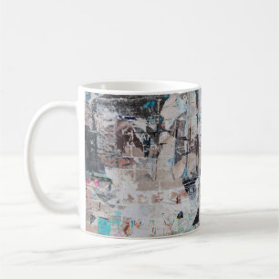 Weathered Brick: Urban Poster Wall. Coffee Mug