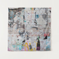 Weathered Brick: Urban Poster Wall.