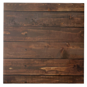 Weathered Brown Wood Wall Texture Ceramic Tile