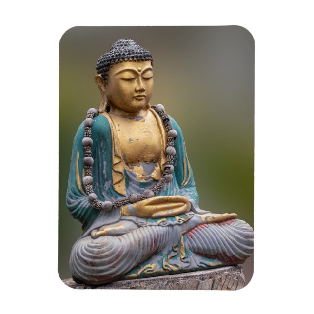 Weathered Buddha Magnet (Vertical)