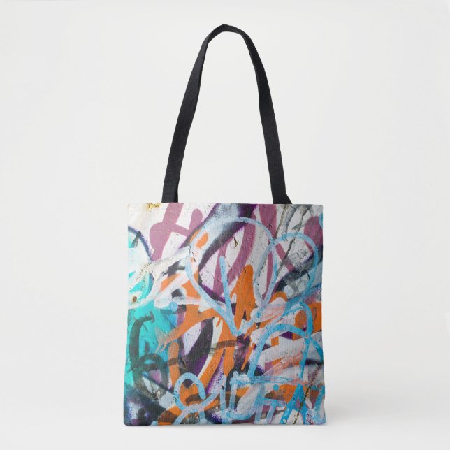 Weathered concrete wall, grungy texture. tote bag (Front)