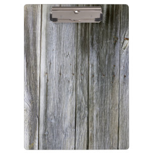 Weathered Door Planks Clipboard