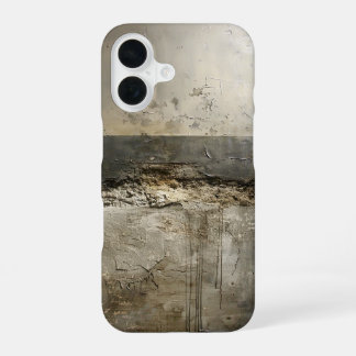 Weathered Neutral Layers iPhone 16 Case