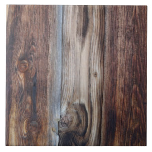 Weathered Old Wood Wall Texture Ceramic Tile