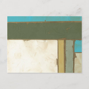 Weathered Panel Painting by Jennifer Goldberger Postcard