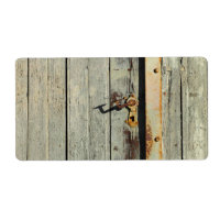 Weathered Rusty Door Handle