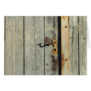 Weathered Rusty Door Handle