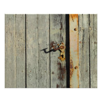 Weathered Rusty Door Handle