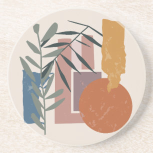 Weathered Shapes And Stalks Coaster