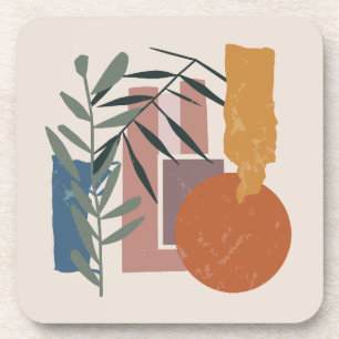 Weathered Shapes And Stalks Coaster