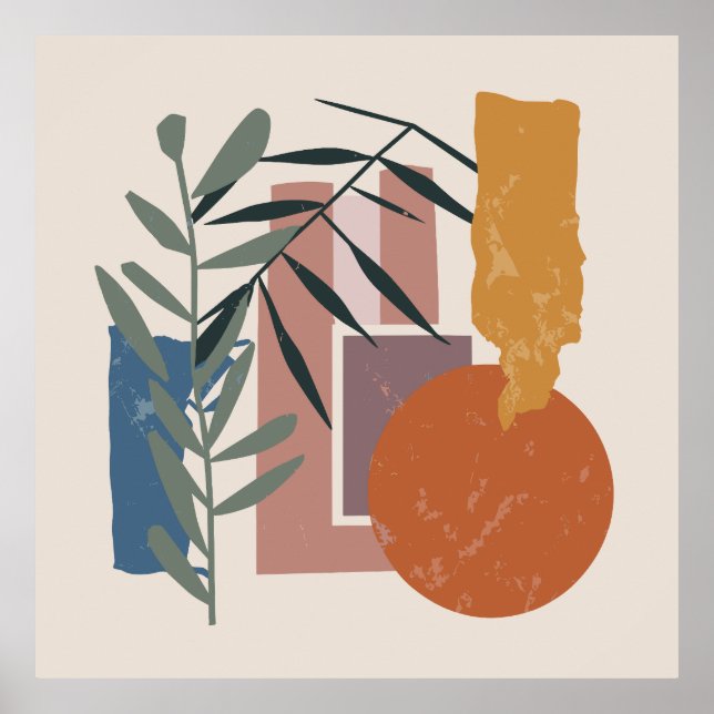 Weathered Shapes And Stalks Poster (Front)