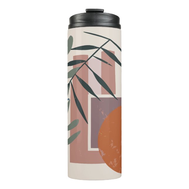 Weathered Shapes And Stalks Thermal Tumbler (Front)