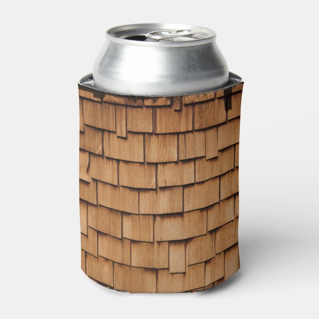 WEATHERED SHINGLES CAN COOLER (Can Front)