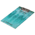 Weathered turquoise concrete wall texture