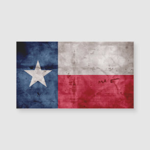 Weathered Vintage Texas State Flag