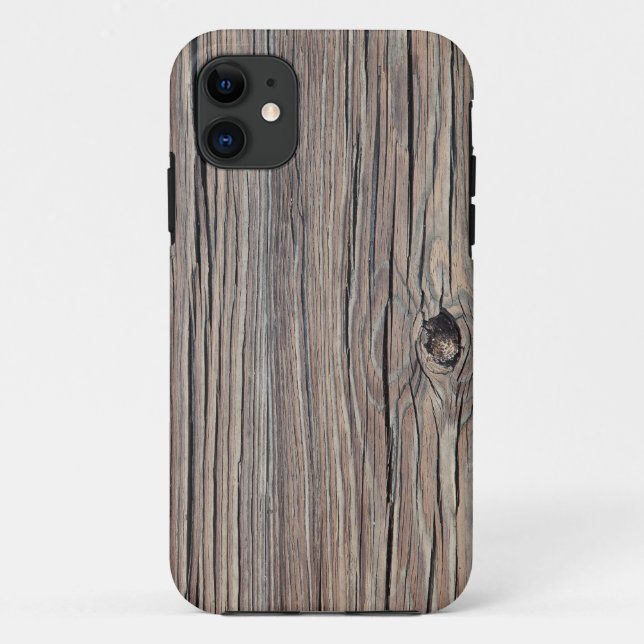 Weathered Wood Background - Customised Case-Mate iPhone Case (Back)