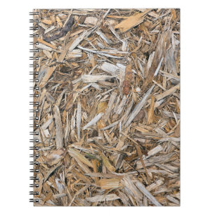 Weathered Wood Chips Notebook