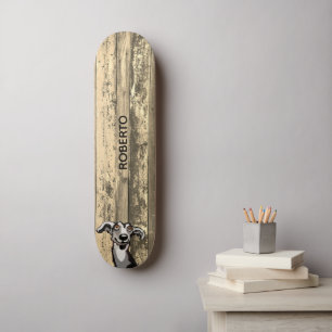 Weathered Wood Skate Deck
