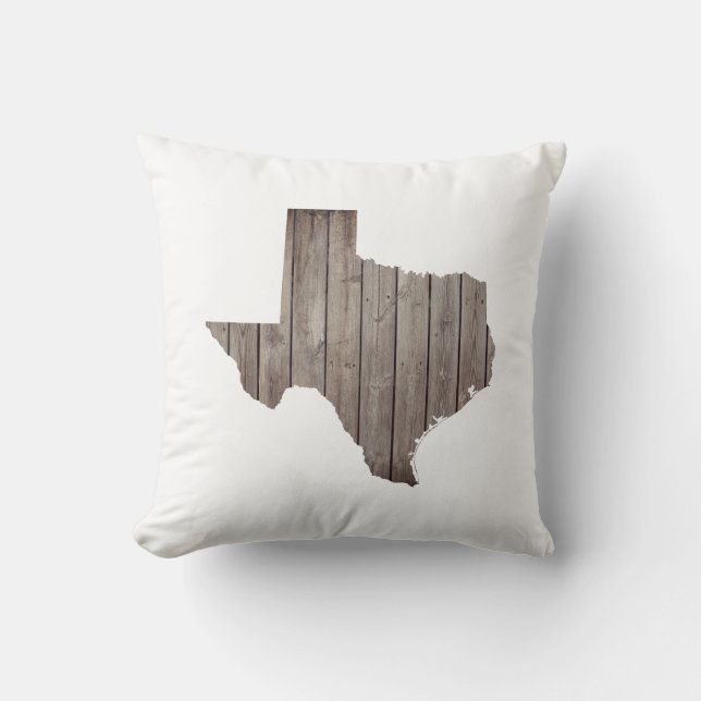 Weathered Wood Texas Cushion (Front)