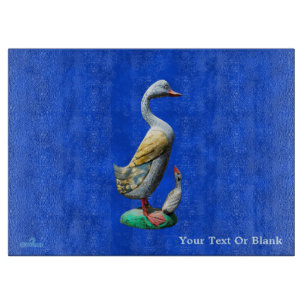Weathered Wooden Ducks Cutting Board